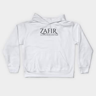 Zafir Logo - Black Kids Hoodie